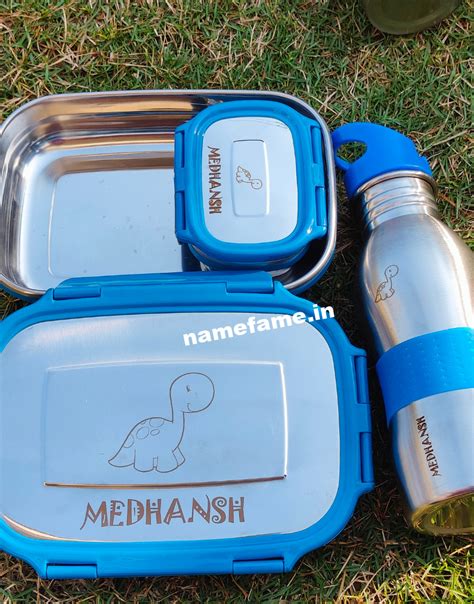 personalised steel tiffin box for kids|Buy Customized Tiffin & Lunch Boxes .